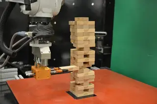 Conseguirá um robô bater os humanos num jogo de Jenga?