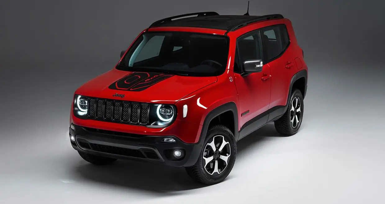 A Jeep apresentou em Geneva o Renegade, um modelo elétrico híbrido plug-in, com um sistema de propulsão de 240 cv