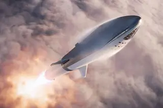 SpaceX testa escudo térmico que vai ser utilizado na Spaceship