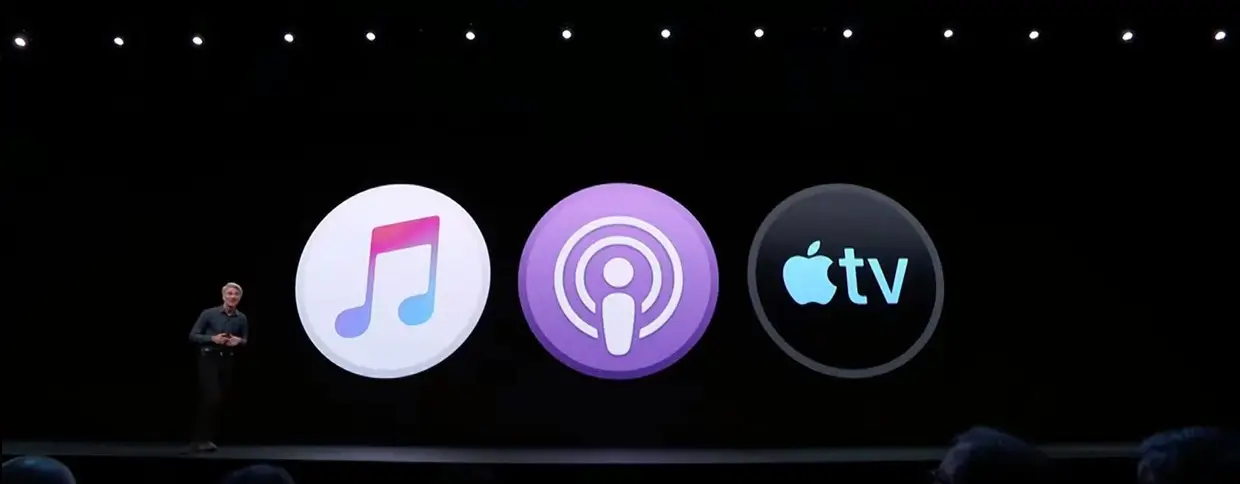 O iTunes vai ser substituído por três apps diferentes: Música, Podcasts e TV