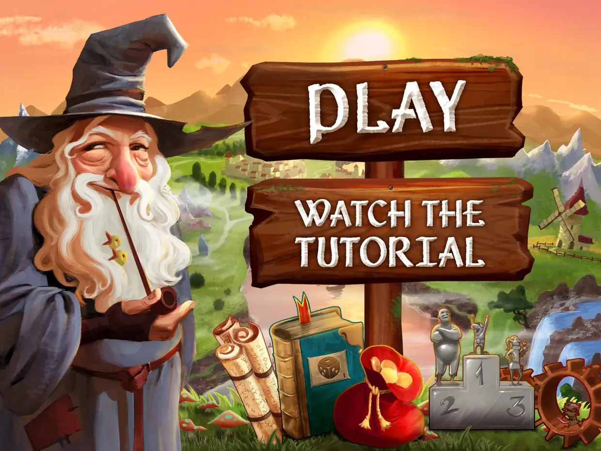 Small World 2 (iOS e Android): escolha uma raça e comece a conquistar um mundo que é pequeno para tantos pretendentes. Cada raça tem as suas vantagens e a ideia é chegar ao fim com mais ouro. Permite jogo online, local ou Pass and Play.