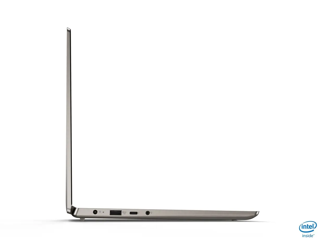 Yoga S740 14": FHD ou 4K (500 nits), autonomia até 15h, CPU Core i5/i7 de 10ª geração, GeForce MX 250, SSD de 256 GB a 1 TB, Wi-Fi 6 (opcional), 1,4 kg, 14,9 mm de espessura