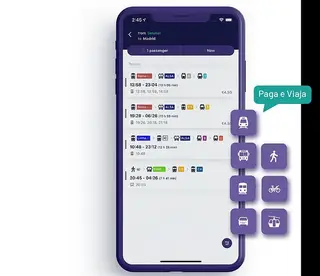 A app Pick da Ubirider junta diferentes transportes públicos