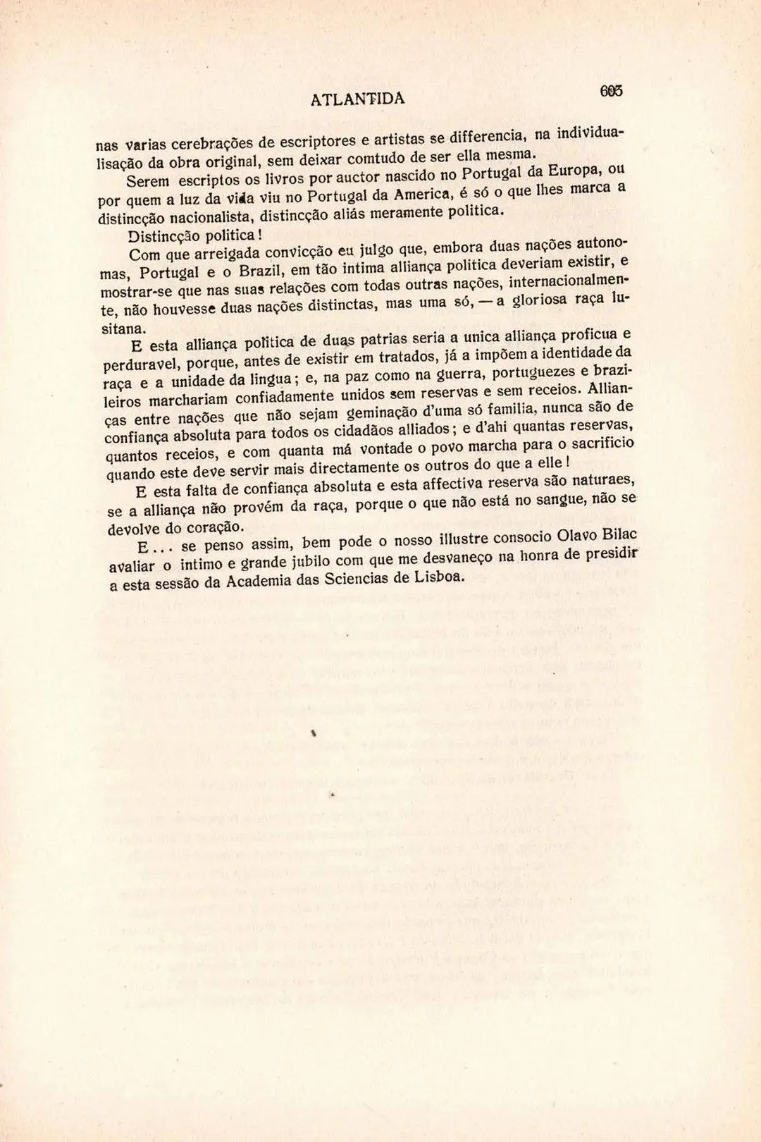 Número 6 da Atlandida. O númmero 1 desta revista mensal para Portugal e Brasil saiu em novembro de 1915 e o último em 1920. Foram publicados 48 números