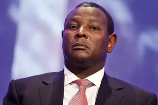 James Mwangi, dono do Equity Bank Limited, aprendeu a desenvencilhar-se nas montanhas de Aberdare, no Quénia, para sobreviver num clima de luta diária