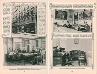 O Século abriu uma delegação em Paris no verão de 1913. Em novembro, a Illustração Portugueza, revista da mesma empresa, fez uma reportagem sobre a internacionalização do diário