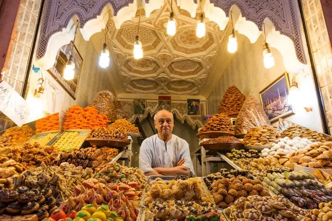 Os souks de Marraquexe