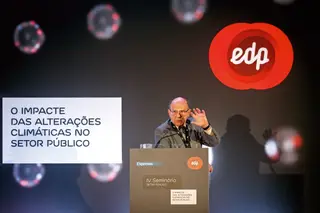 O professor da Faculdade de Ciências, Filipe Duarte Santos, falou sobre as alterações climáticas no sector público