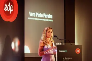 Vera Pinto Pereira, presidente do Conselho de Administração da EDP Comercial, abriu a sessão