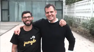 Sílvio Rodrigues e Tim Kock, da Jungle.Ai, participaram no Free Electrons para darem a conhecer a sua empresa de análises preditivas