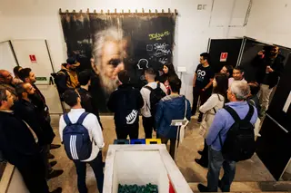 Viagem que passou também pelo LACS (Lisbon Arts Communication & Studios), onde viram in loco um dos mais recentes espaços de coworking de Lisboa, sempre com ênfase na arte
