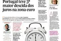 Portugal teve 3ª maior descida dos juros na zona euro 