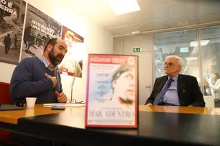 Daniel Oliveira, a favor da eutanásia, e Germano de Sousa, contra, viram “Mar Adentro” no Expresso: o resultado é um “debate notável”