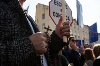 “Se eu quiser morrer, mato-me. Porque hei de pedir a alguém para me assassinar?”: na manif antieutanásia