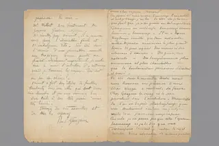 A utopia de Van Gogh numa carta com Gauguin