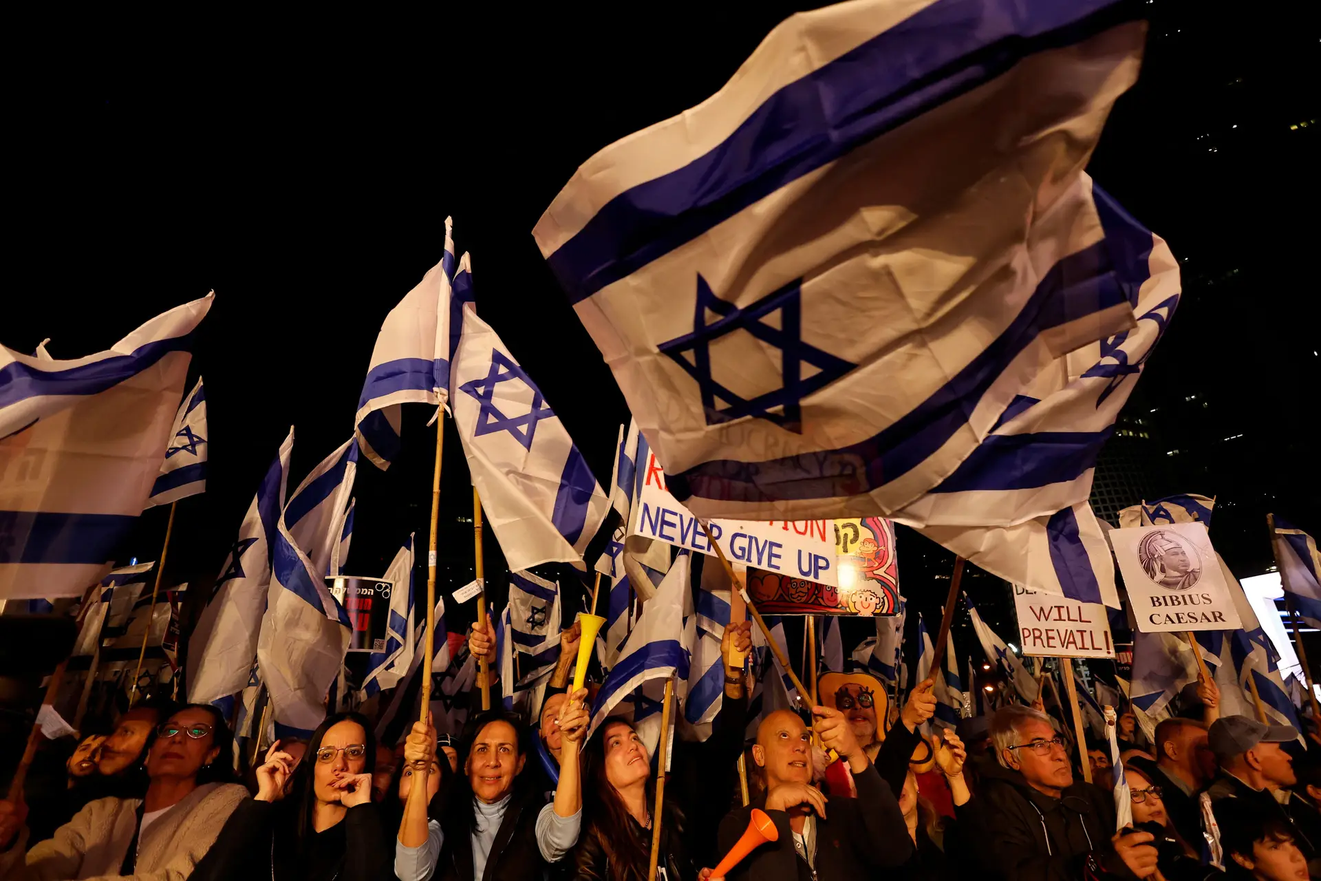 Uma Onda De Protestos Varre Israel Netanyahu J Disse Que Gostaria De