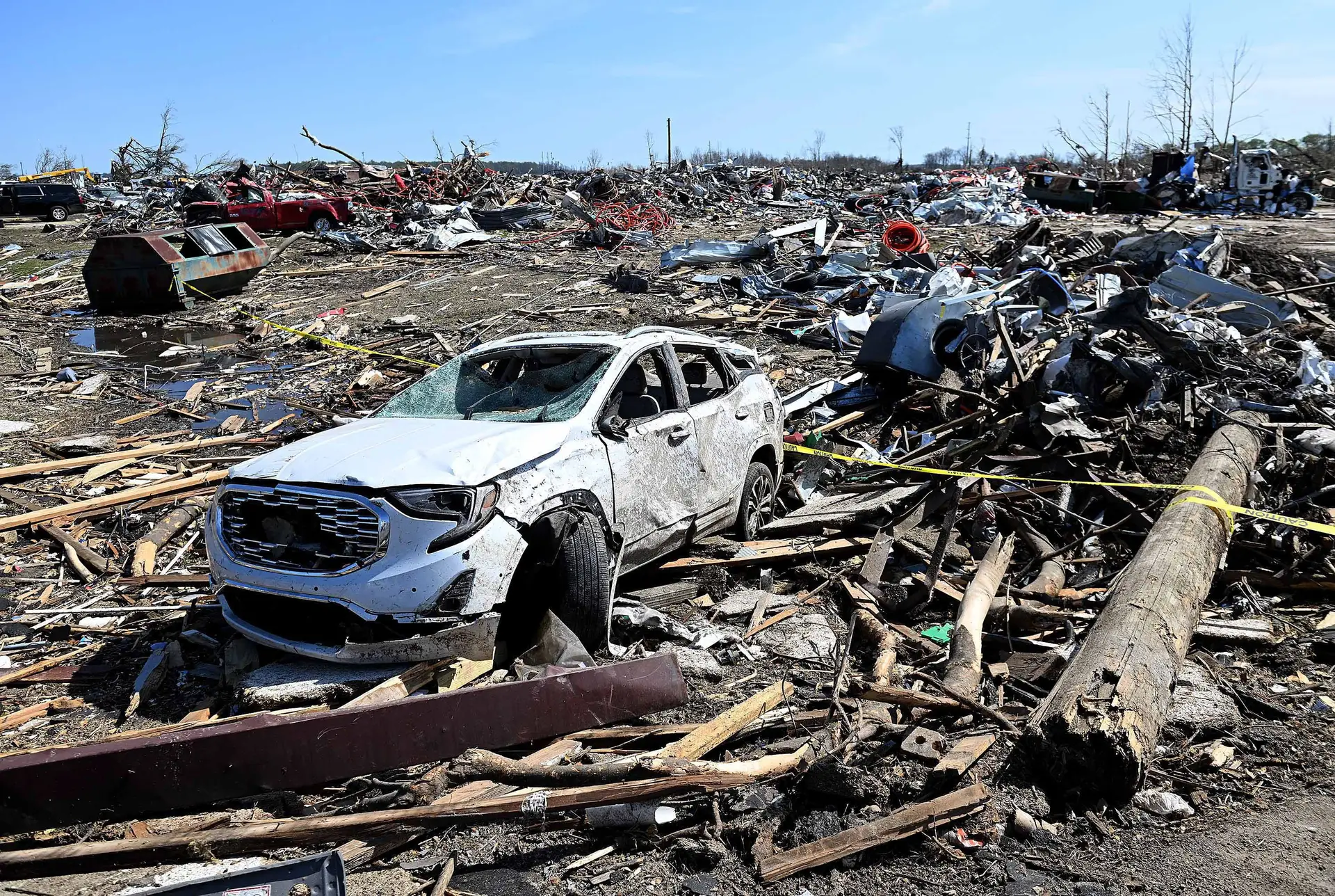 Tornado Desvastador Faz Fez Pelos Menos Mortos Pessoas Foram