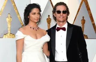 Camila Alves e Matthew McConaughey