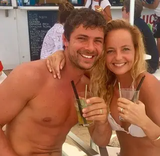 Ricardo Areias e Bárbara Norton de Matos, quando ainda eram casados