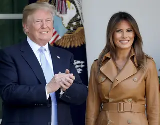 Donald e Melania Trump
