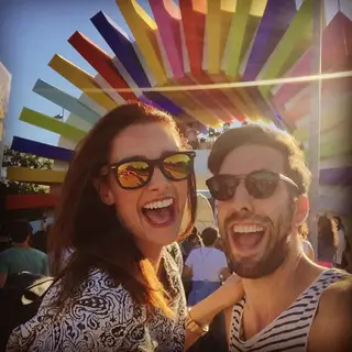 O casal de atores