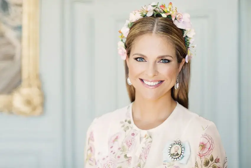 A princesa Madalena da Suécia, que festejou o seu 36.º aniversário no dia 10 de junho