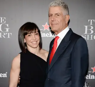 Ottavia Busia e Anthony Bourdain