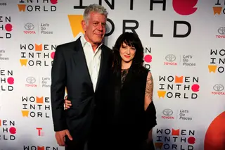 Anthony Bourdain e Asia Argento
