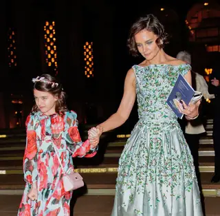 Katie Holmes com a filha, Suri Cruise