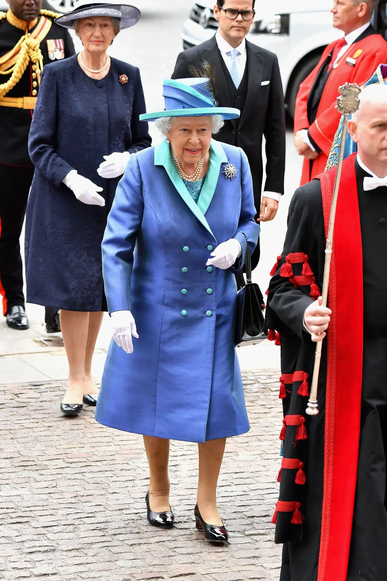 A rainha Isabel II de Inglaterra