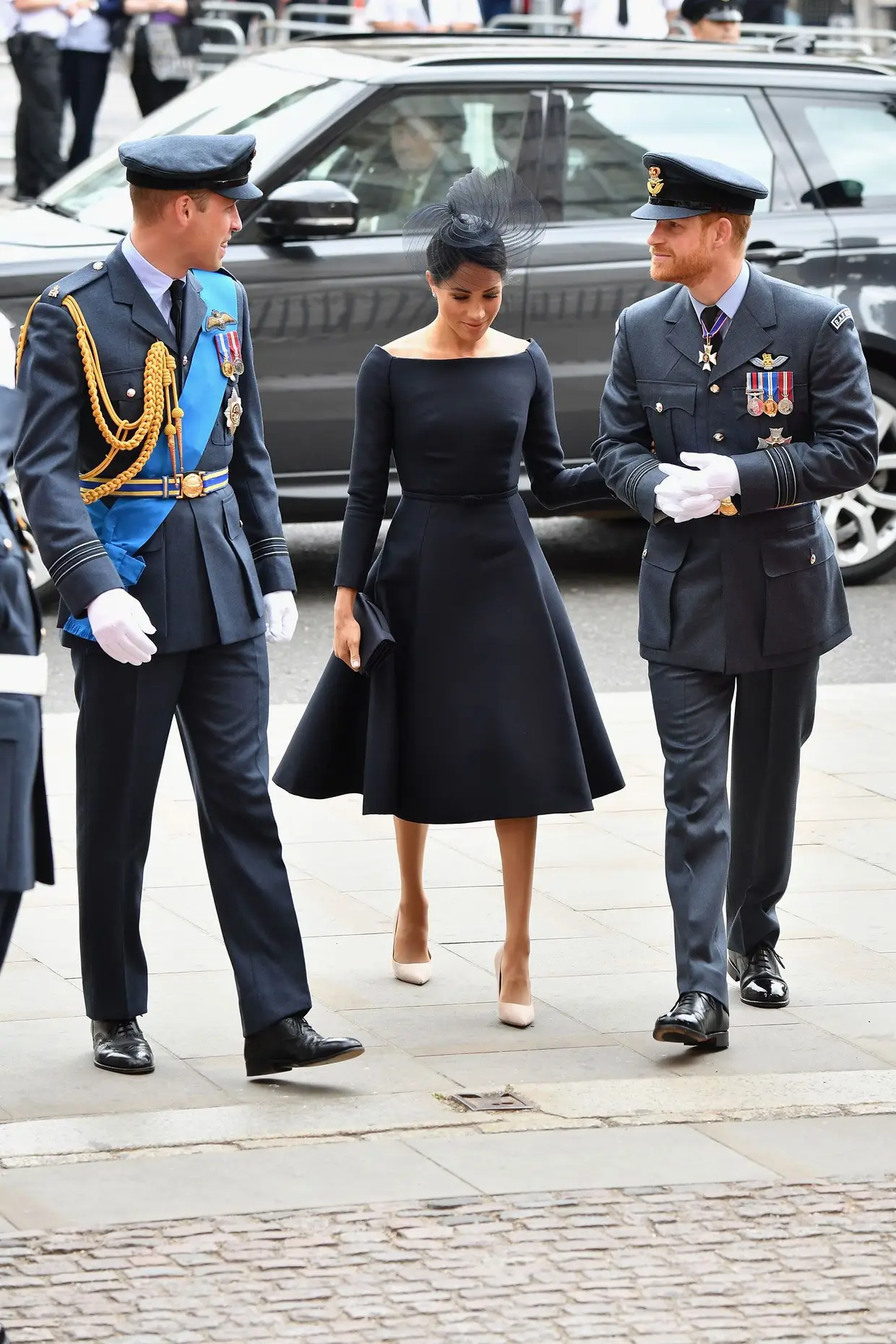 William, Meghan e Harry