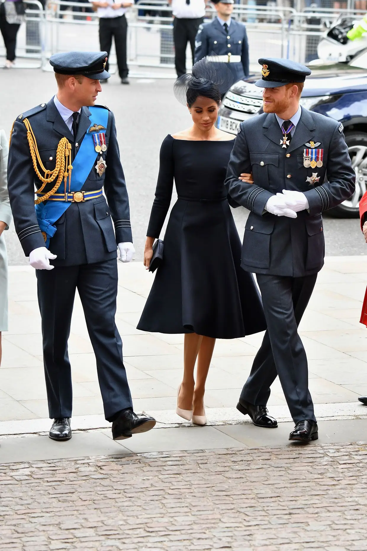 William, Meghan e Harry