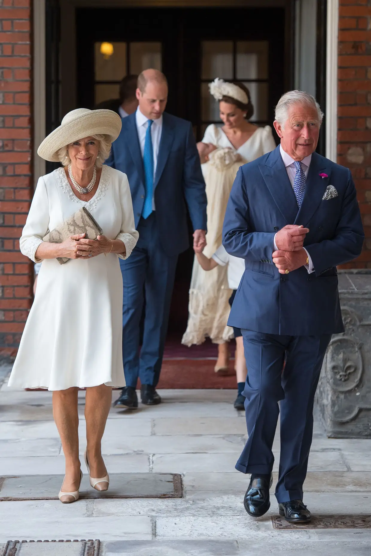 A duquesa da Cornualha e o príncipe Carlos de Inglaterra
