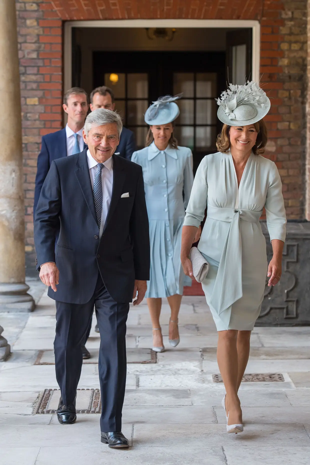 Michael e Carole Middleton, os pais de Kate Middleton