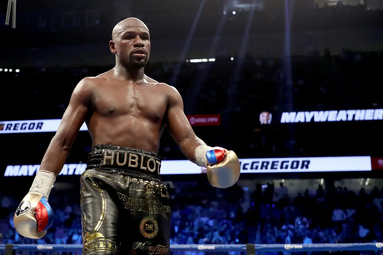1 Floyd Mayweather - 221 milhões de euros