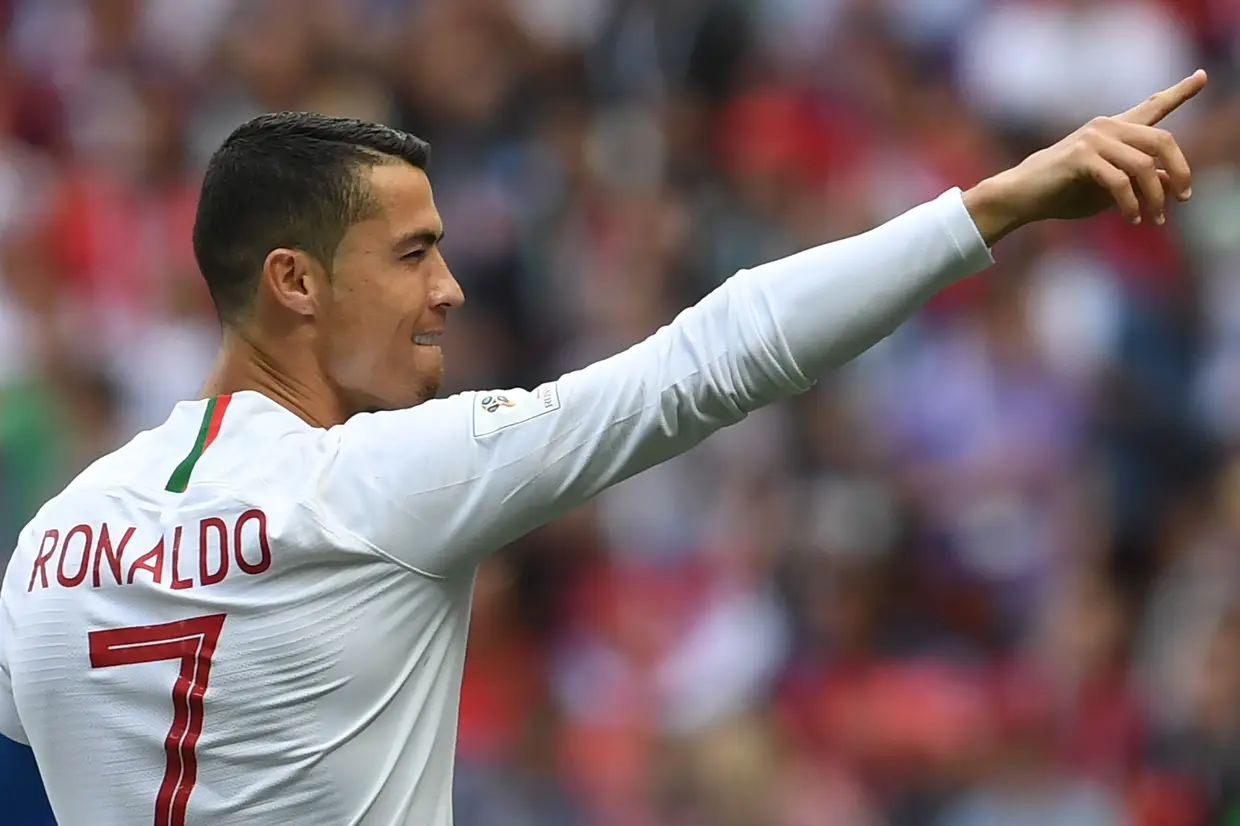 10 Cristiano Ronaldo - 92 milhões de euros