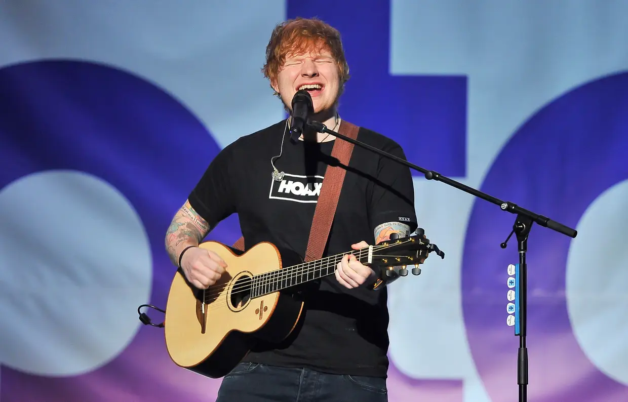 9 Ed Sheeran - 94 milhões
