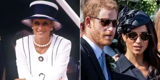 Diana de Gales, Harry de Inglaterra e Meghan Markle