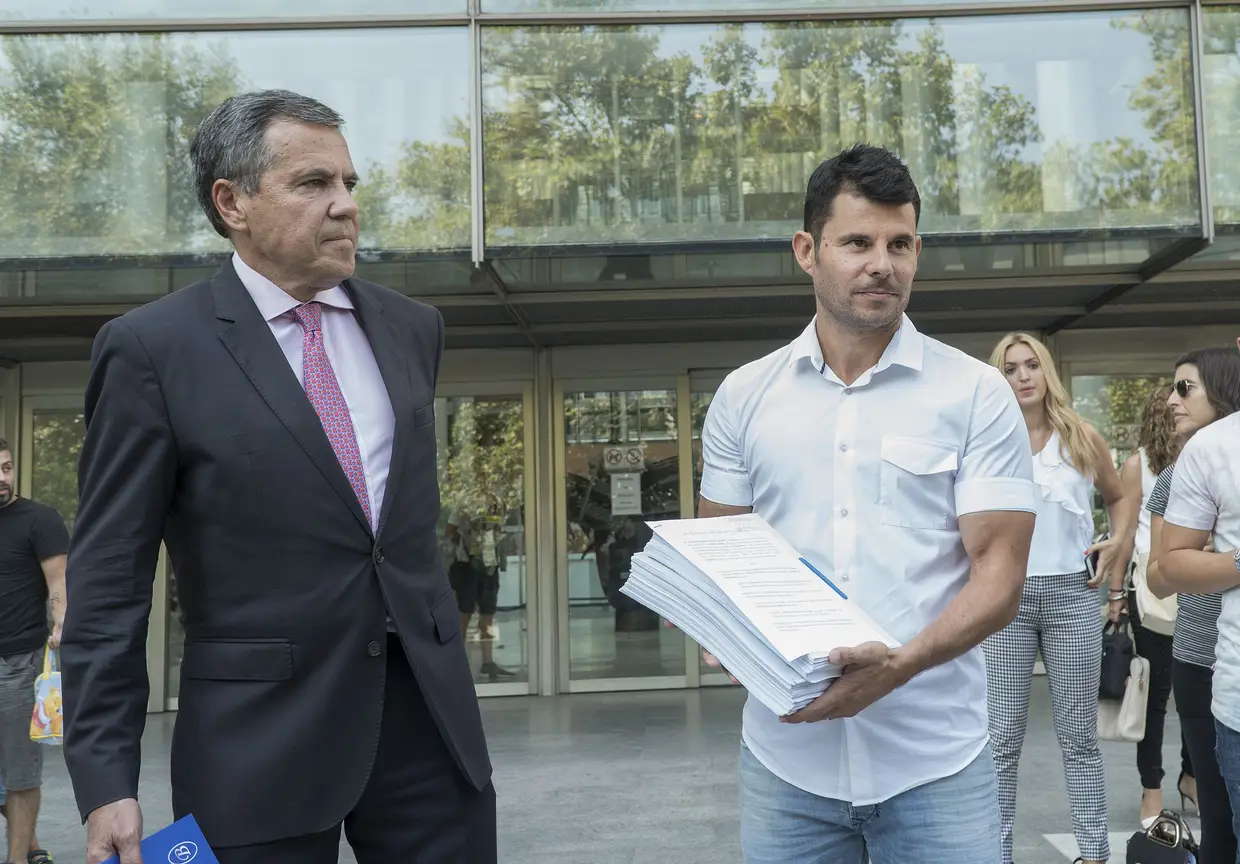 Javier Sánchez Santos e o advogado