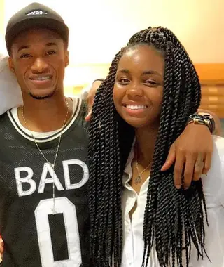 Yannick Djaló e Açucena Patrícia