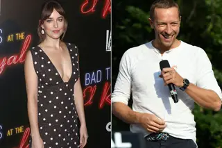 Dakota Johnson e Chris Martin