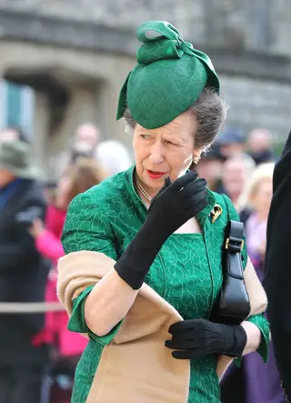 Princesa Ana de Inglaterra, tia da noiva