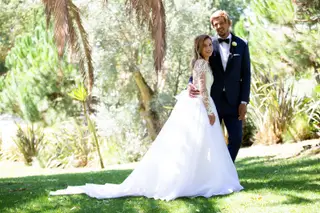 Eliana e o noivo Dave, no programa "Casados à Primeira Vista"