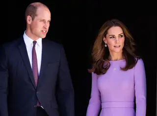 O príncipe William de Inglaterra e Catherine Middleton