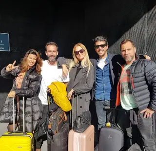Cristina Ferreira com a sua equipa
