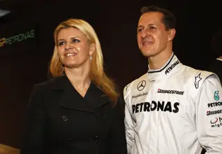 Corinna e Michael Schumacher