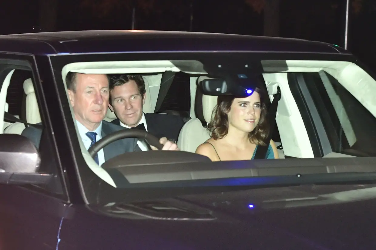 Princesa Eugenie com o marido, Jack Brooksbank