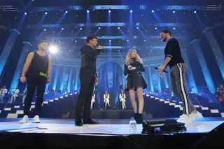 David, Tony, Sara e Mickael Carreira