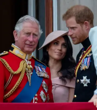Príncipe Carlos e os duques de Sussex