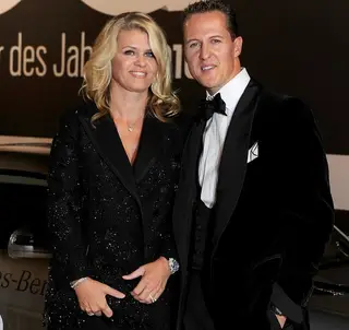 Corinna e Michael Schumacher